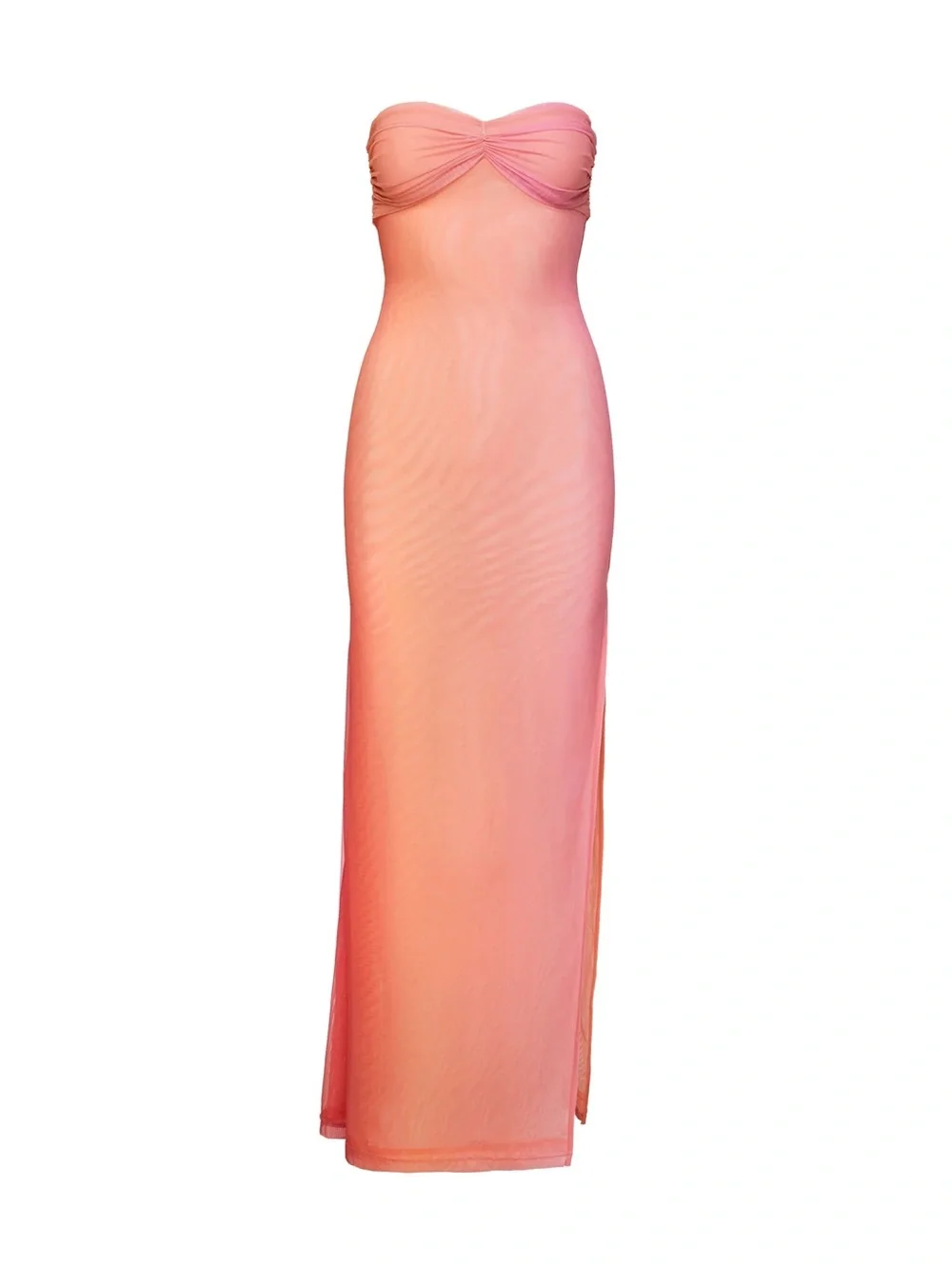 Princess Polly | Rosalina Sheer Maxi Dress Pink | Size 10